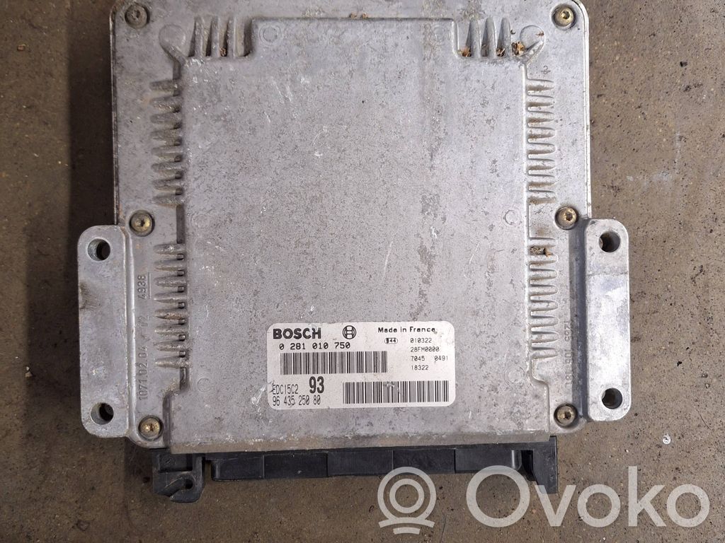 Citroen Xsara Picasso Engine control unit/module 