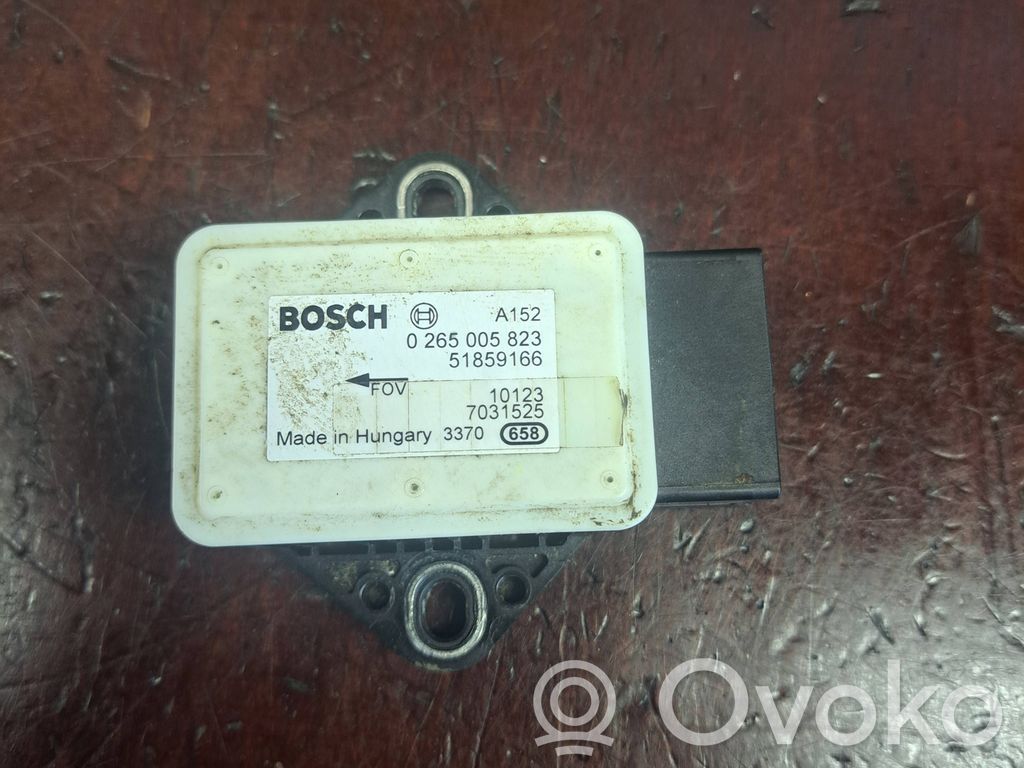 Fiat Punto Evo ESP acceleration yaw rate sensor 