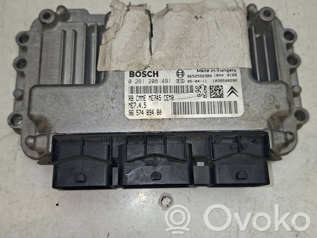 Citroen C4 I Engine control unit/module 