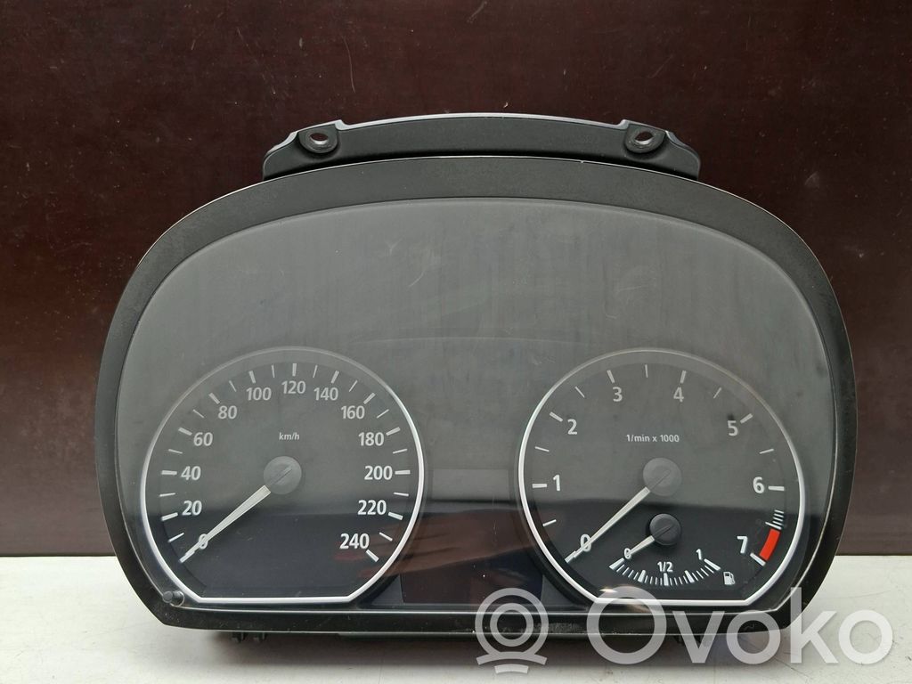 BMW 1 E81 E87 Speedometer (instrument cluster) 