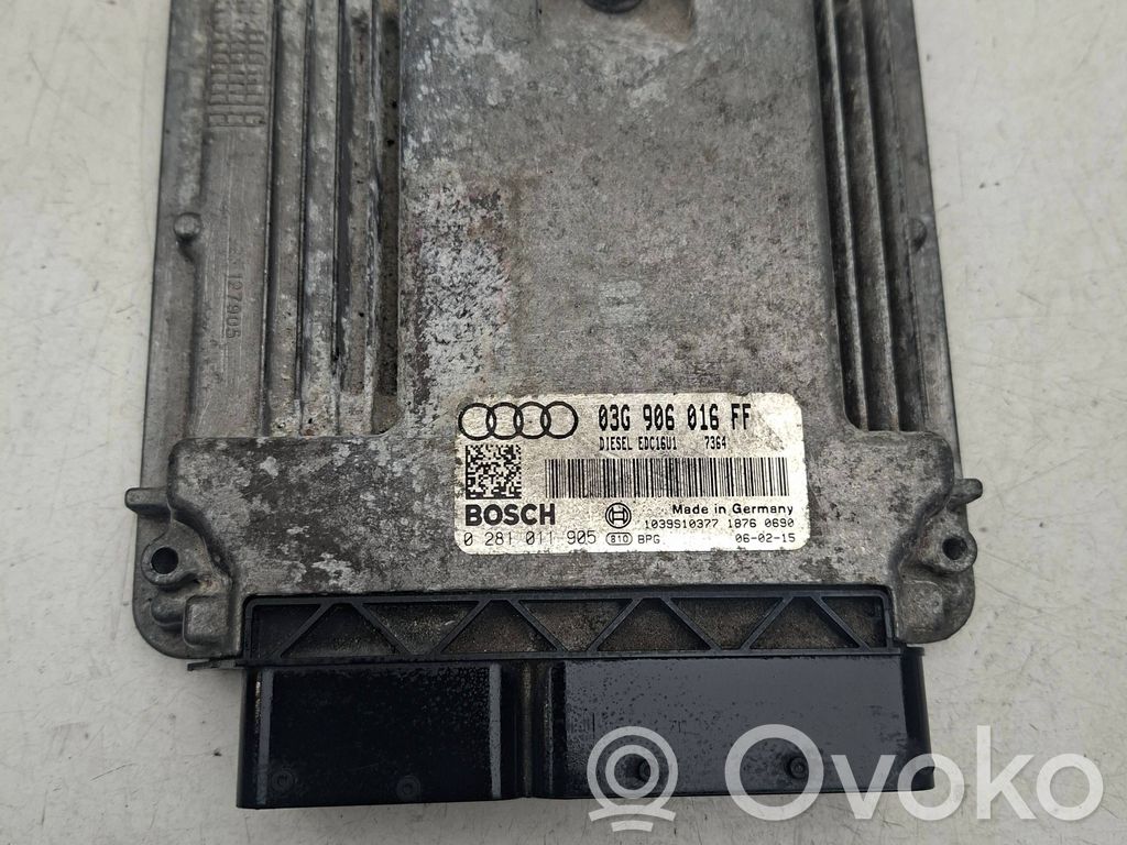 Audi A3 S3 8P Engine control unit/module 