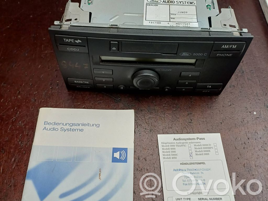 Ford Focus C-MAX Radio / CD-Player / DVD-Player / Navigation 