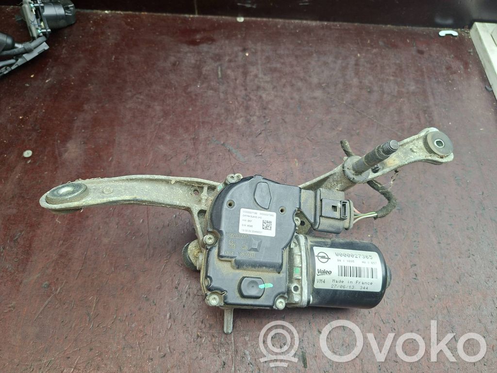 Opel Zafira C Mechanizm i silniczek wycieraczek szyby przedniej / czołowej 