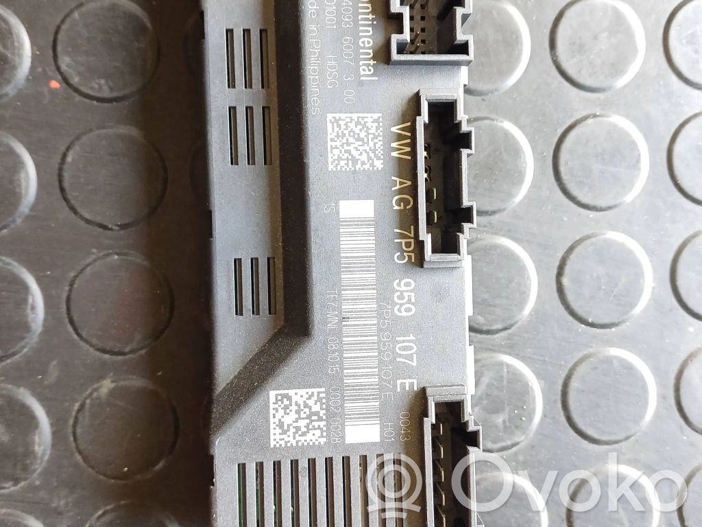 Porsche Cayenne (92A) Tailgate/trunk control unit/module 