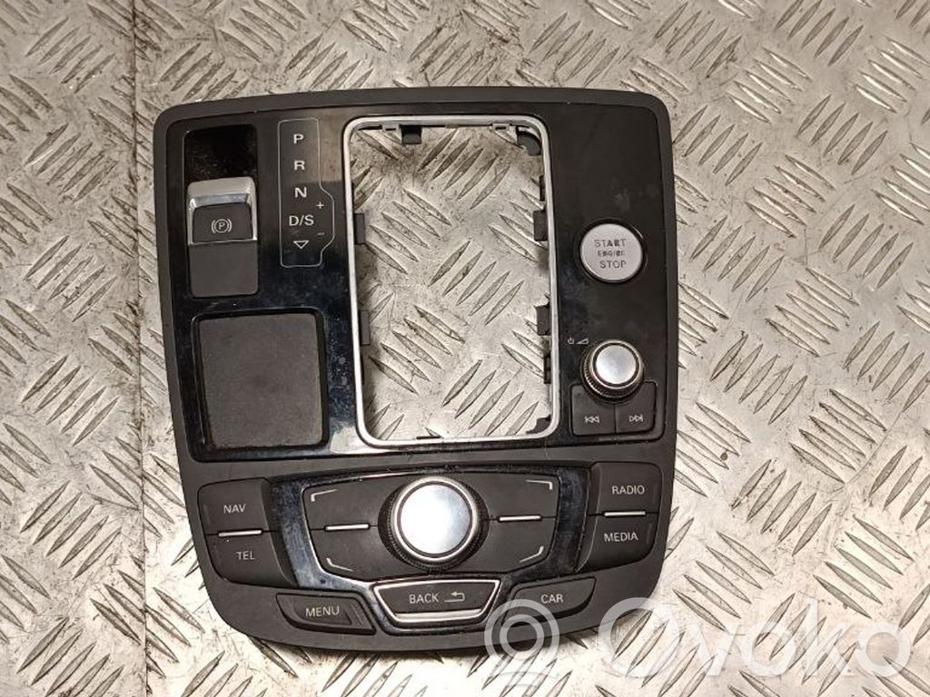 Audi A6 S6 C7 4G Console centrale, commande de multimédia l'unité principale 