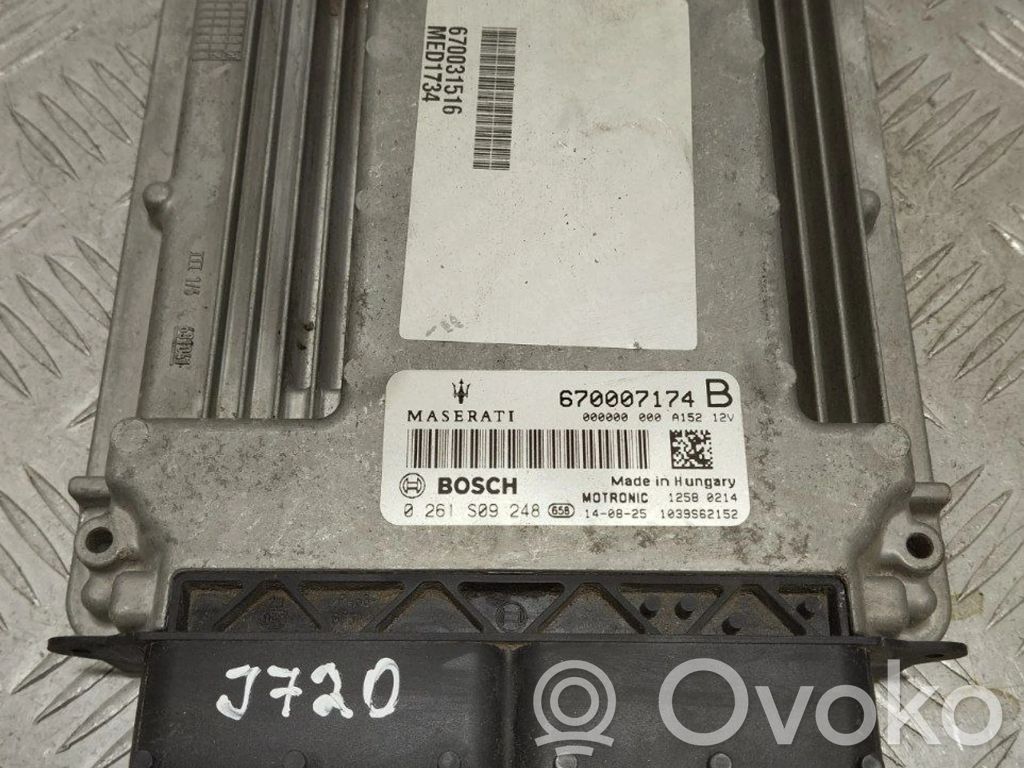 Maserati Ghibli Engine control unit/module 