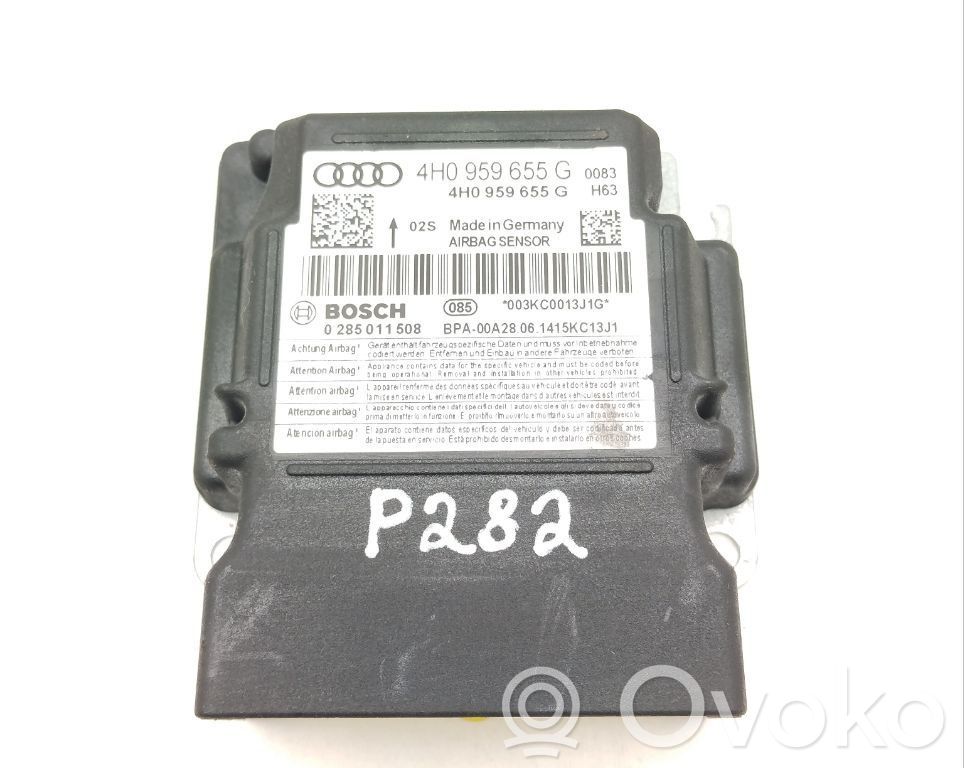 Audi A8 S8 D4 4H Airbag control unit/module 