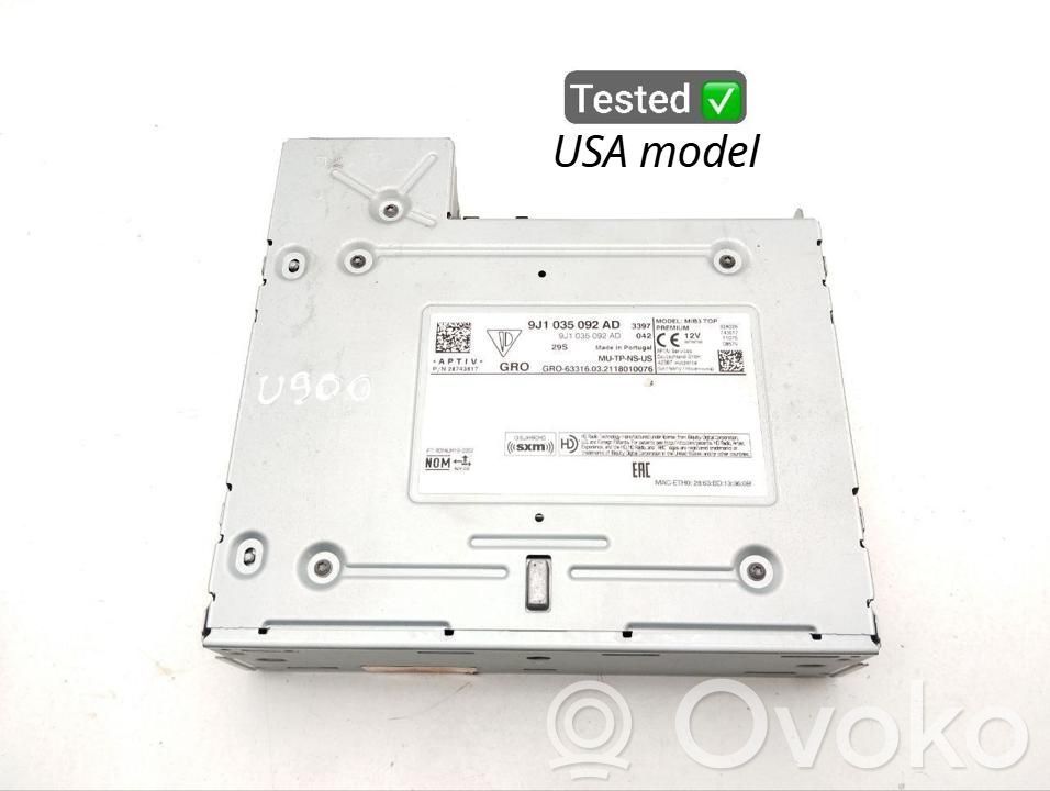 Porsche Taycan 9J1 Moduł / Sterownik GPS 