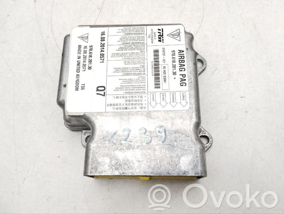 Porsche Panamera (970) Unitate/modul de comandă airbaguri 