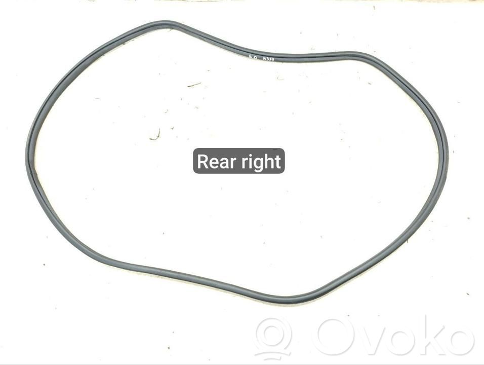 Jeep Grand Wagoneer Rubber seal rear door 