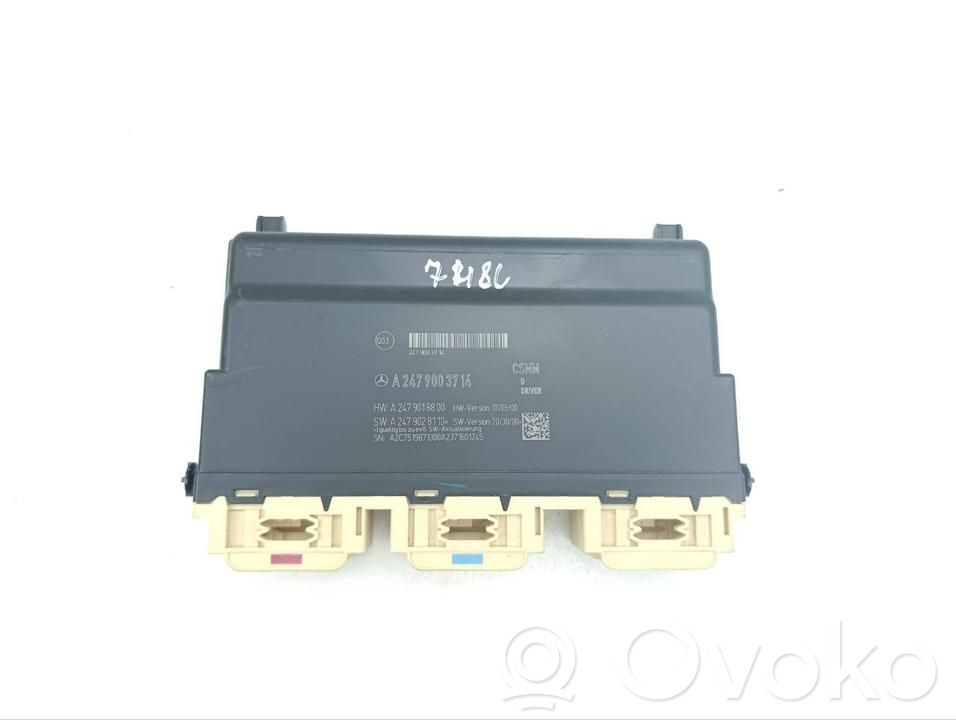Mercedes-Benz EQB Module de commande de siège 