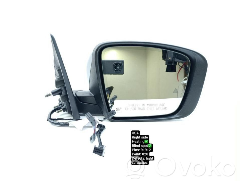 Maserati Levante Front door electric wing mirror 