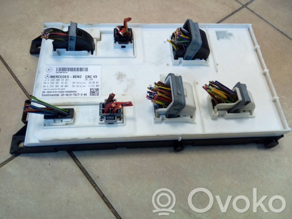 Mercedes-Benz B W246 W242 Modul confort 
