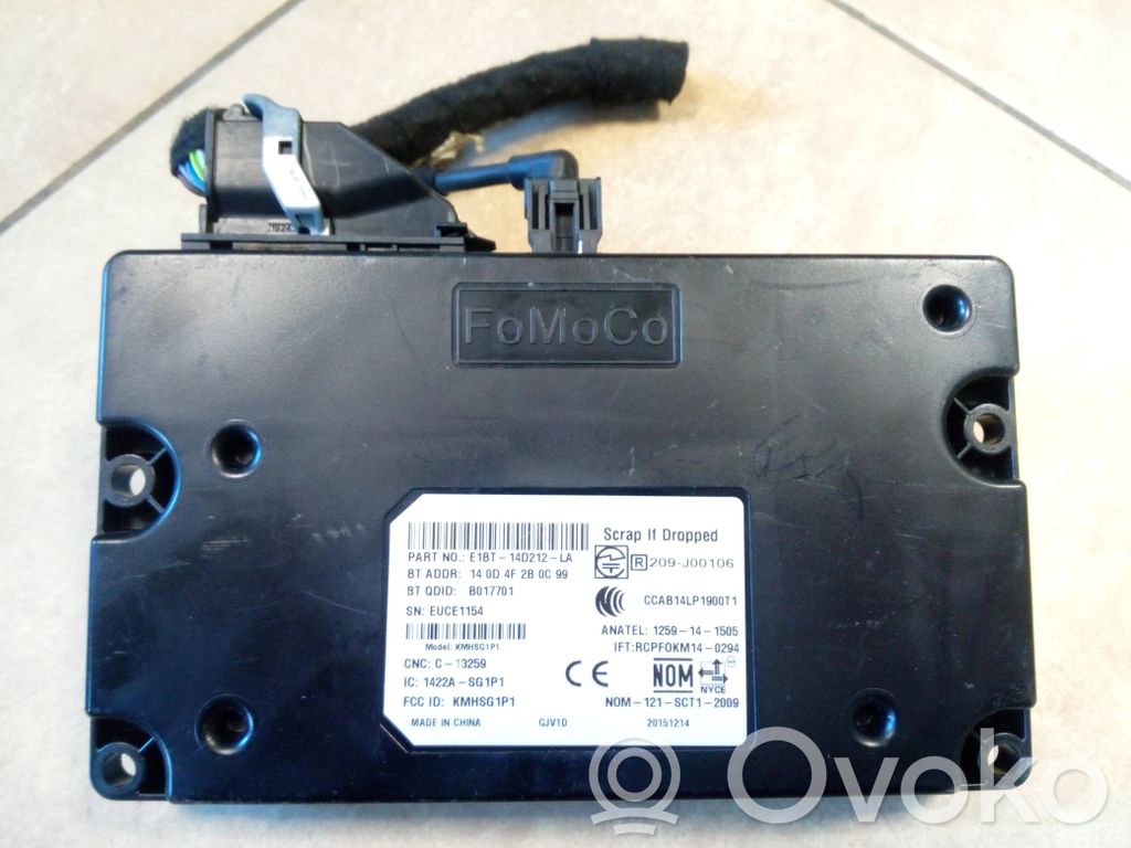 Ford Focus Bluetooth control unit module 