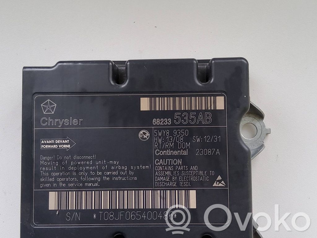 Chrysler Town & Country V Airbag control unit/module 