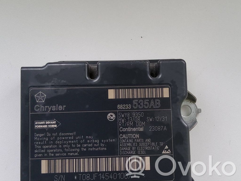 Chrysler Town & Country V Airbag control unit/module 