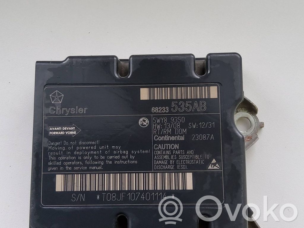 Chrysler Town & Country V Airbag control unit/module 