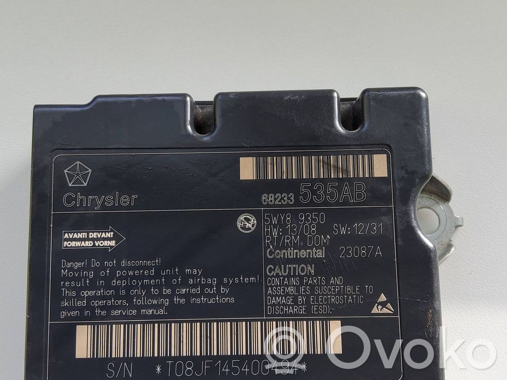 Chrysler Town & Country V Airbag control unit/module 