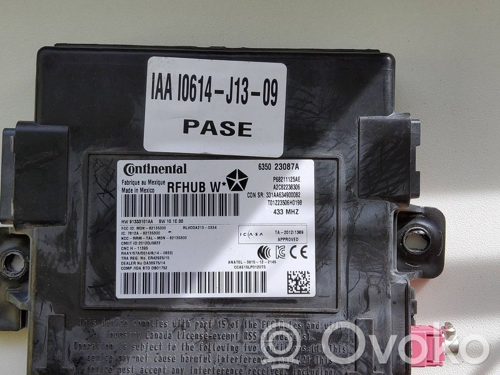 Dodge Durango Autres unités de commande / modules 