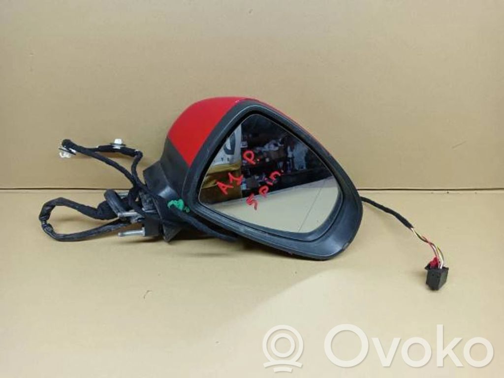 Front door electric wing mirror