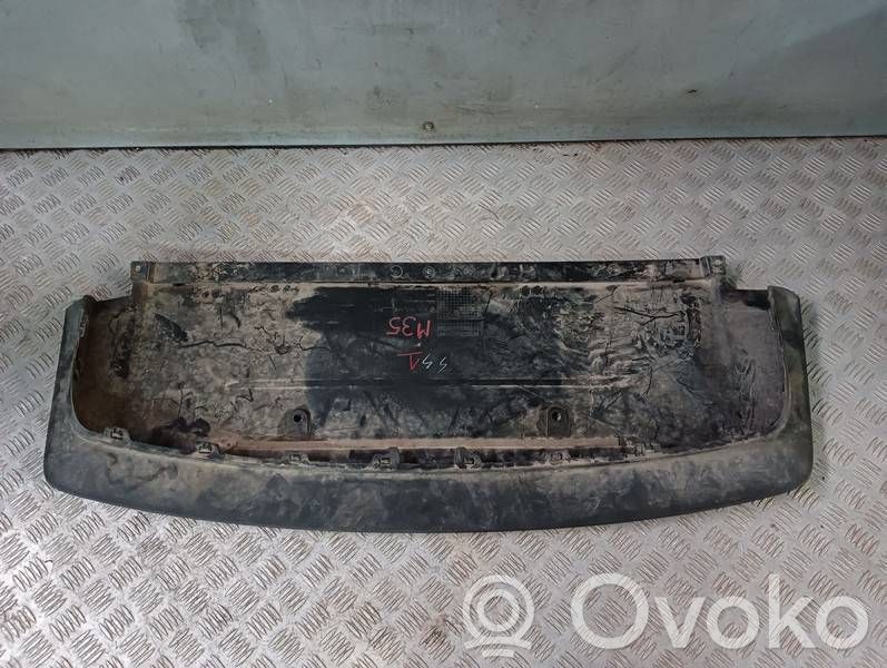 Porsche Taycan 9J1 Moldura embellecedora de la barra del amortiguador trasero 