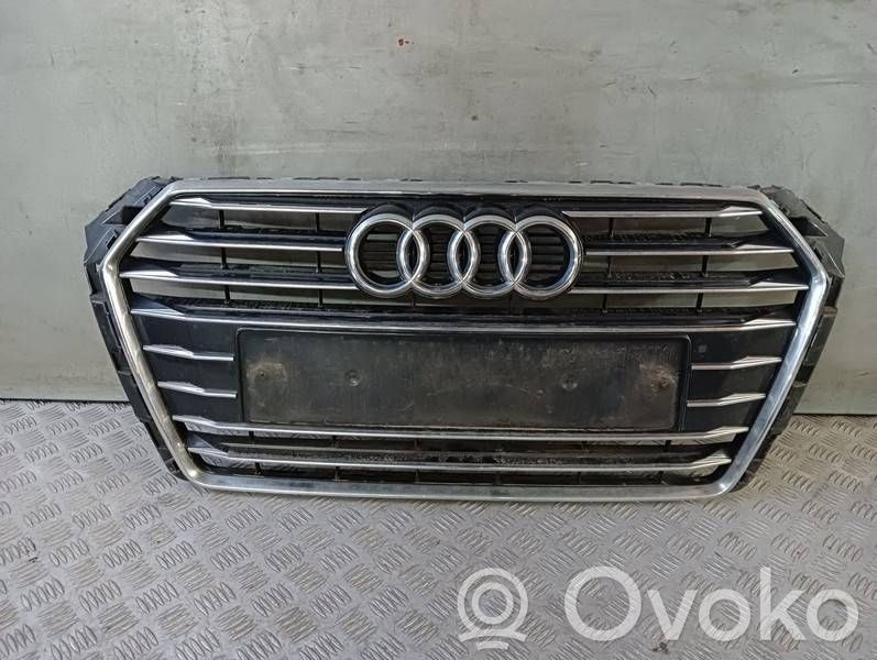 Audi A4 S4 B9 Etupuskurin ylempi jäähdytinsäleikkö 