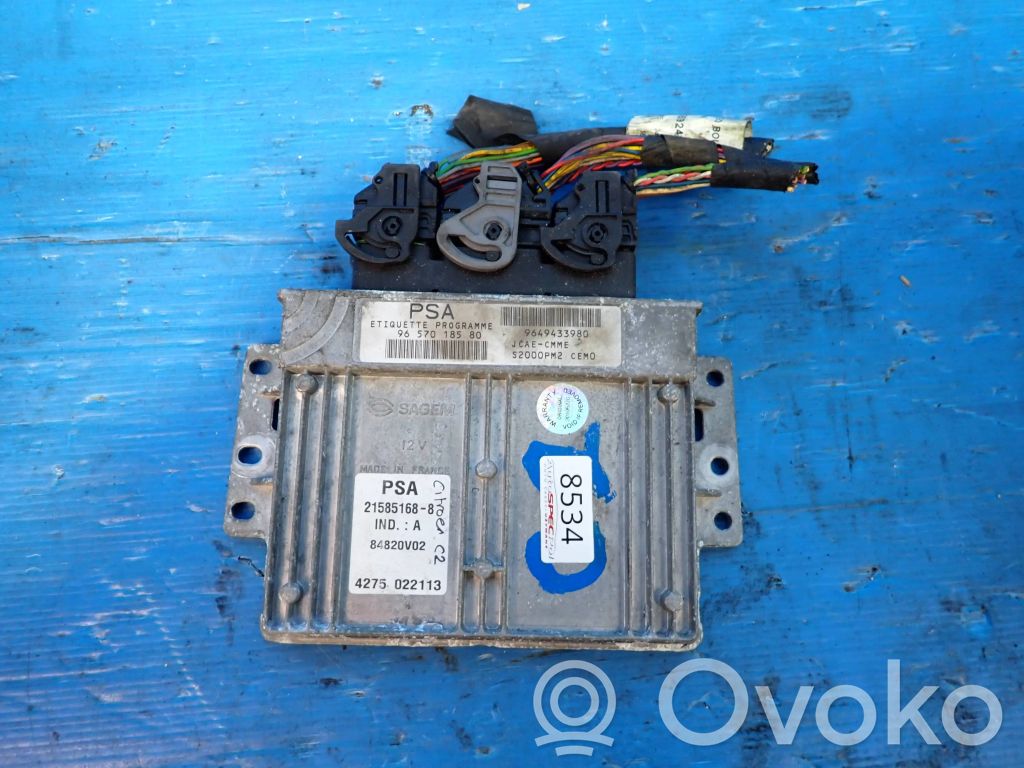Citroen C2 Engine control unit/module 