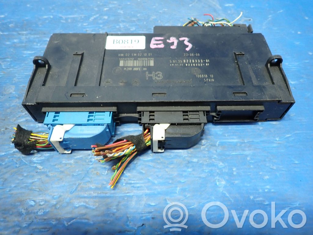 BMW 3 E90 E91 Central body control module 