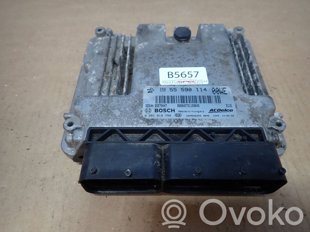 Opel Corsa D Engine control unit/module 