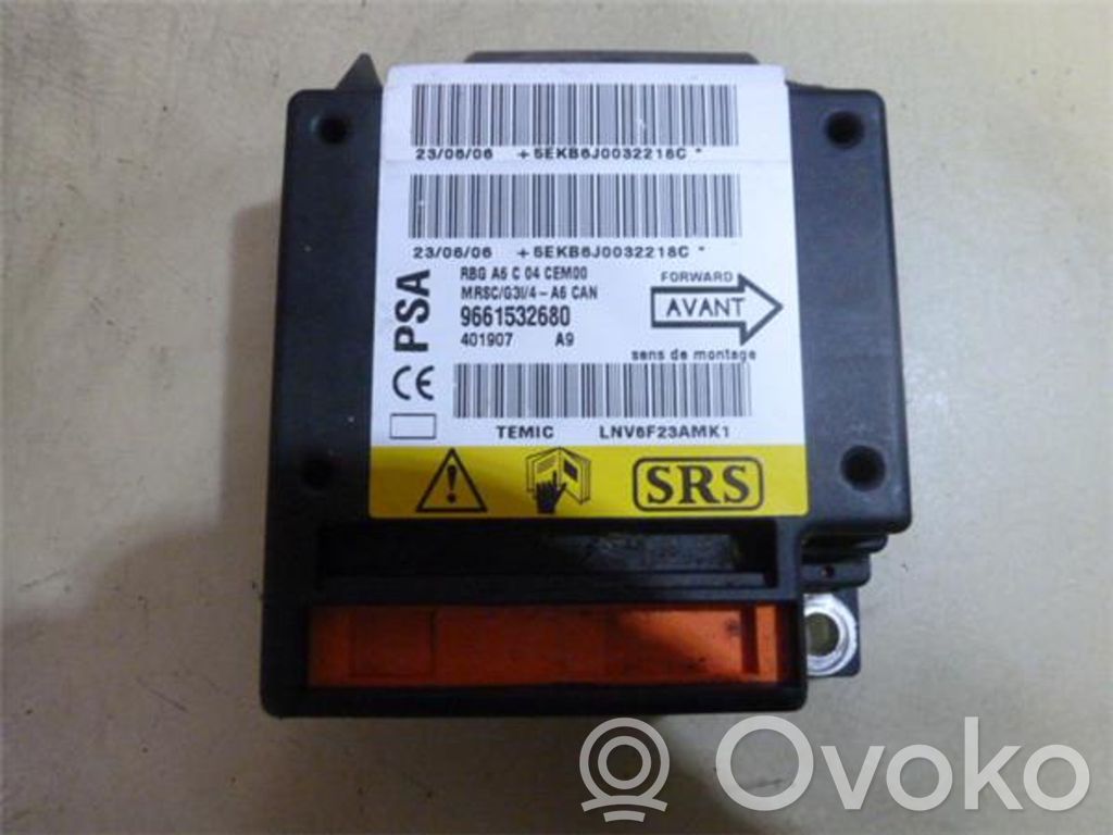 Airbag control unit/module   9661532680