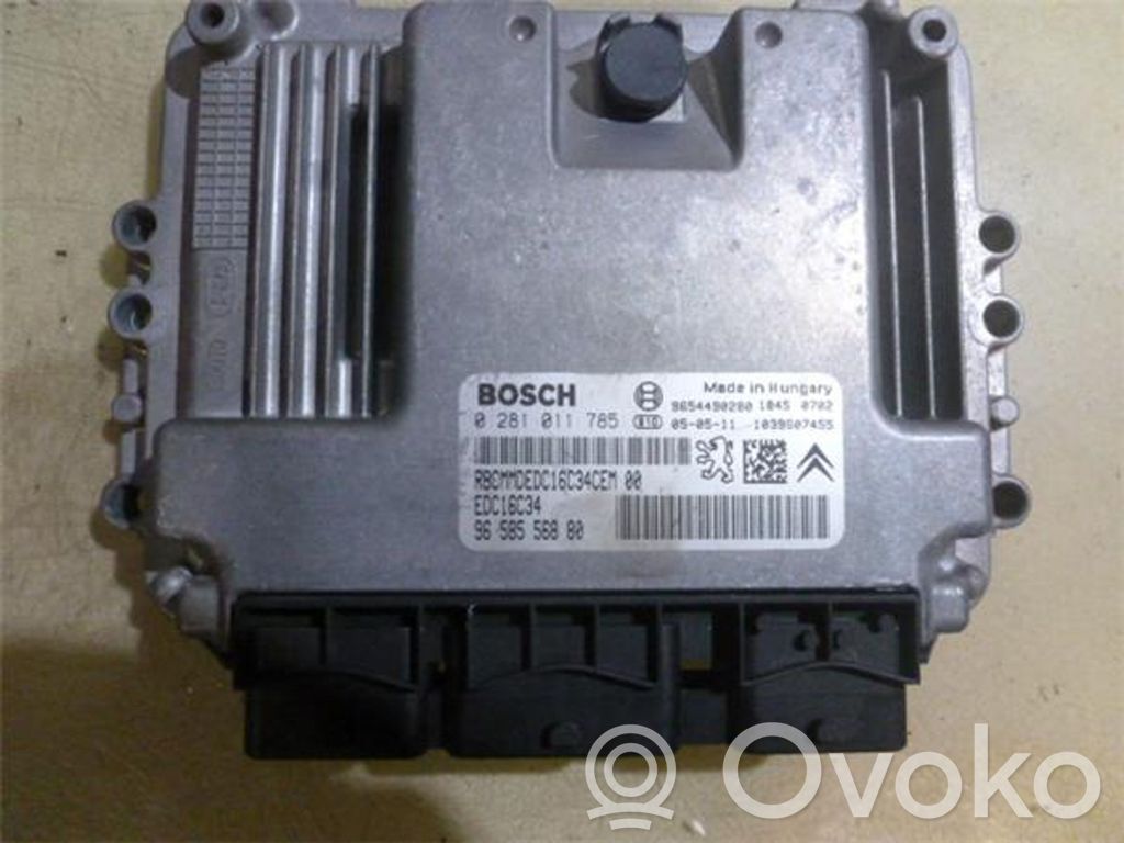 Citroen C2 Galios (ECU) modulis 