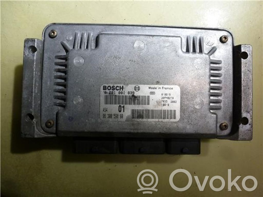 Engine control unit/module ECU   281001839,9630059880