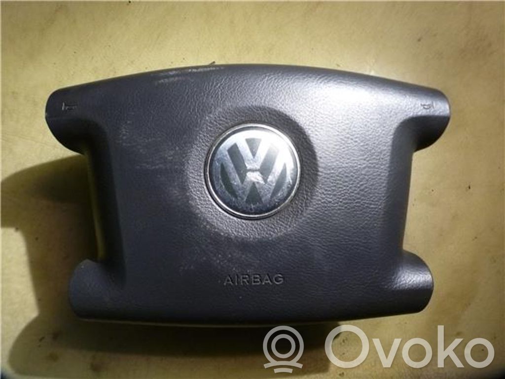Volkswagen Touareg I Poduszka powietrzna Airbag kierownicy 