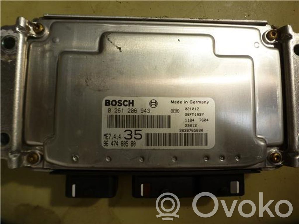 Peugeot 307 Engine control unit/module ECU 