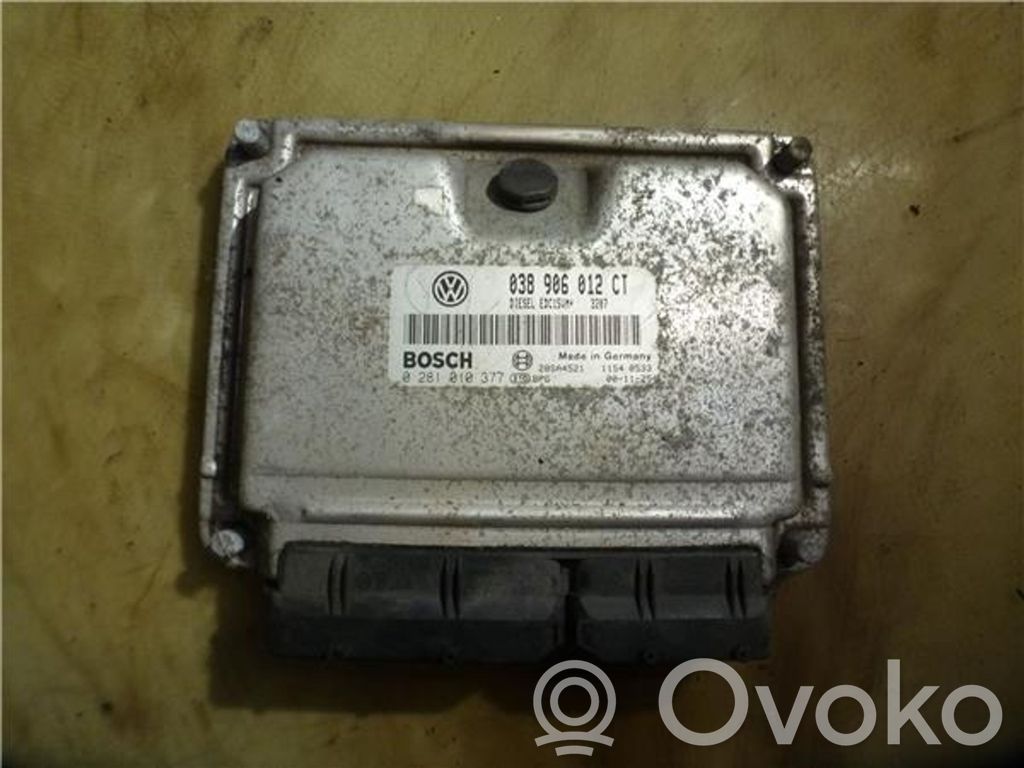 Volkswagen Polo III 6N 6N2 6NF Unidad de control/módulo ECU del motor 