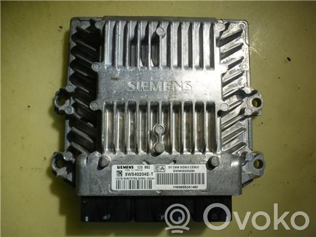 Peugeot 407 Engine control unit/module ECU 