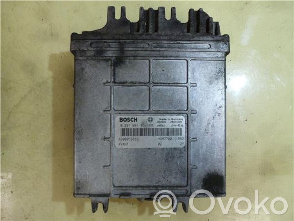 Engine control unit/module ECU   281001969,8200059883