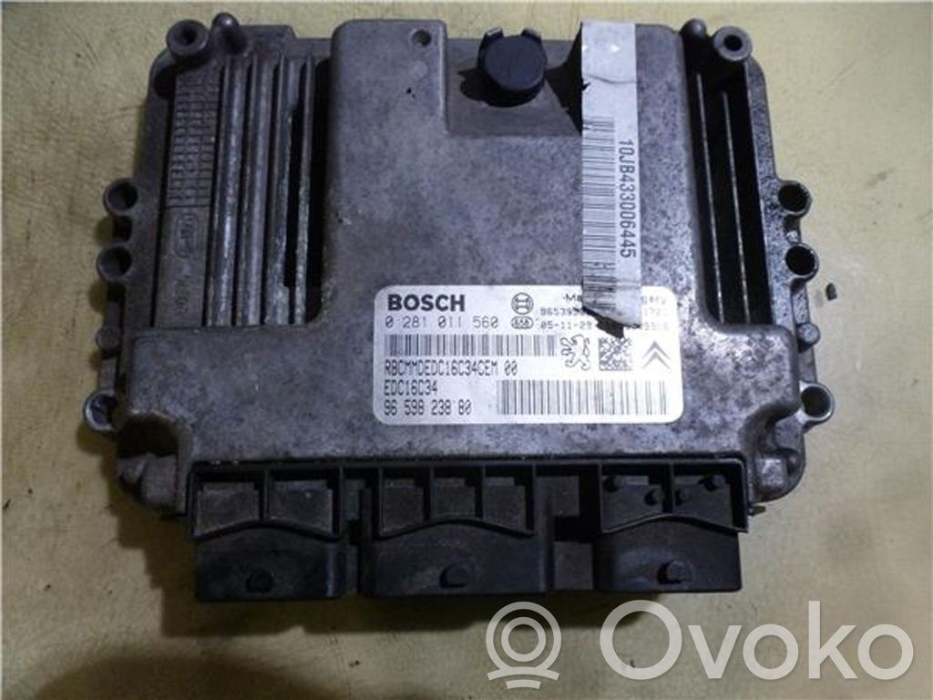 Peugeot 206 CC Engine control unit/module ECU 