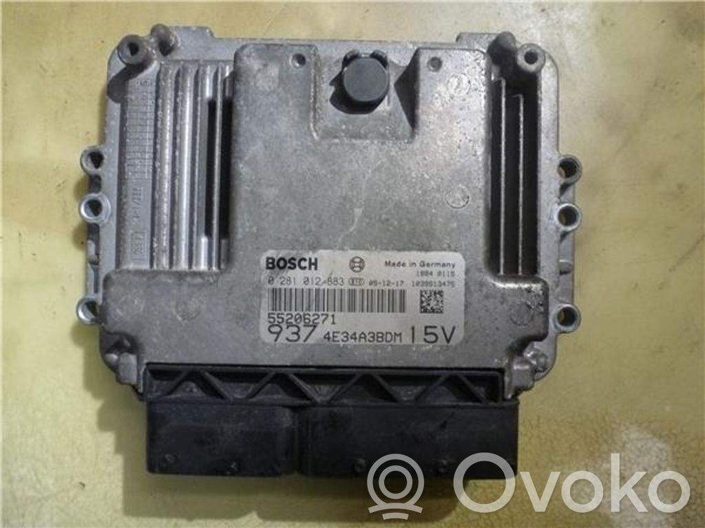 Engine control unit/module ECU   55206271,281012883