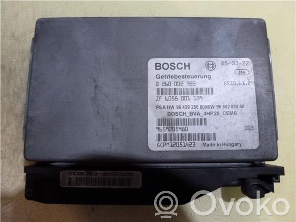 Peugeot 407 Gearbox control unit/module 