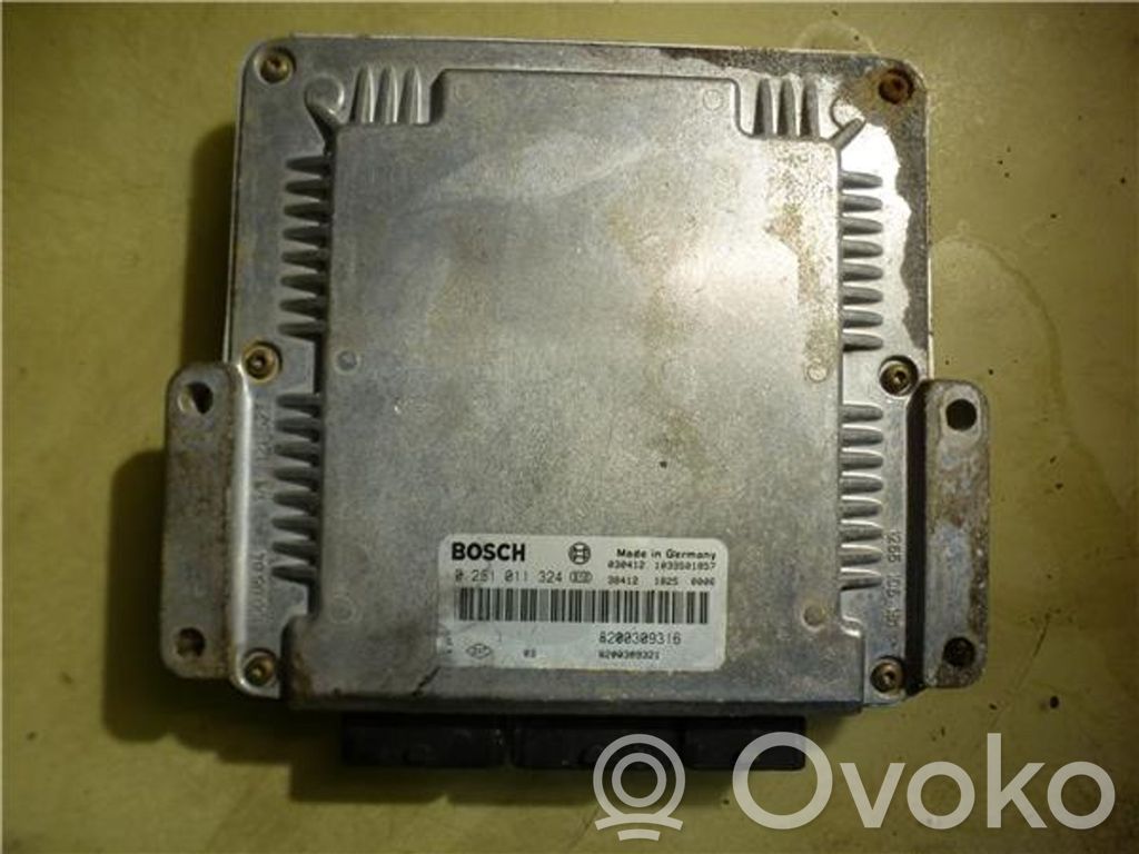 Engine control unit/module ECU   281011324,8200309316