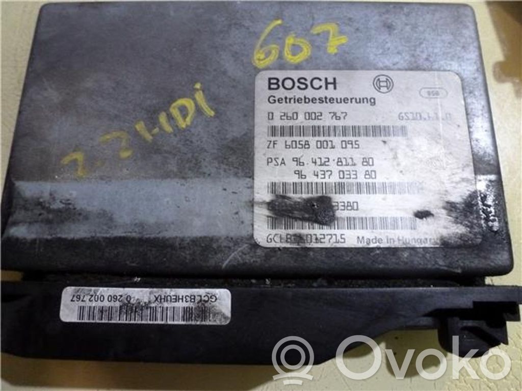 Peugeot 607 Gearbox control unit/module 
