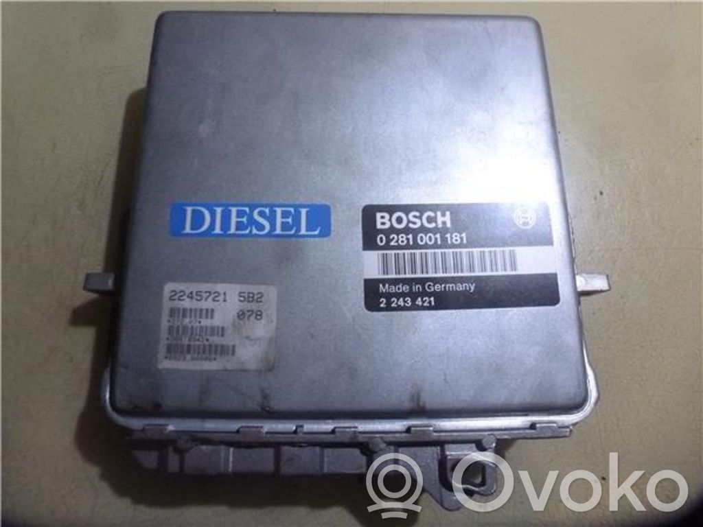 Unité de commande, module ECU de moteur   281001181,2243421