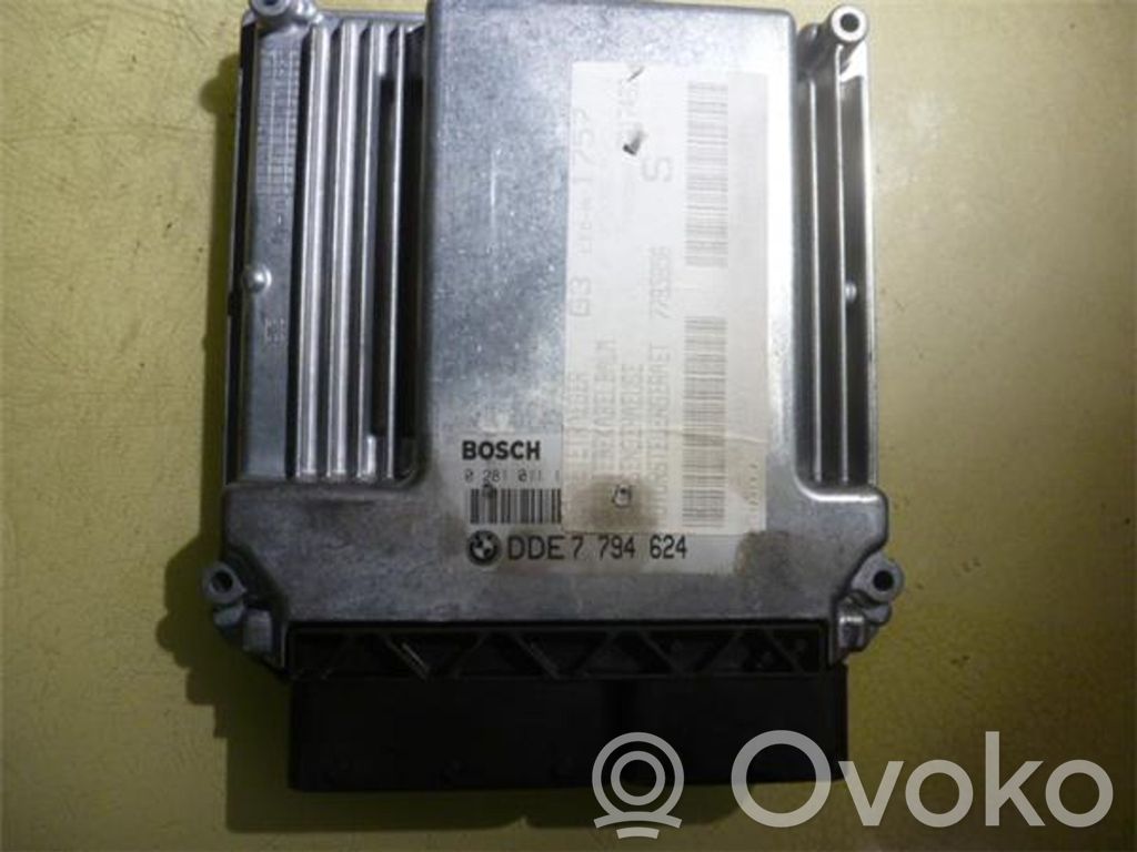 BMW 3 E46 Unidad de control/módulo ECU del motor 