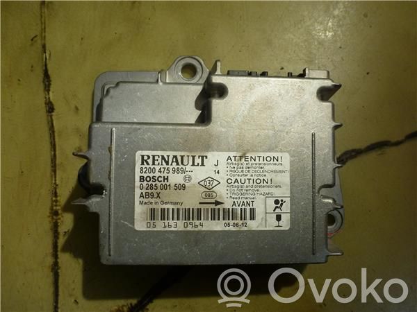 Airbag control unit/module   8200475989,285001509