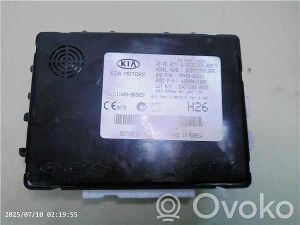 KIA Pro Cee'd II Comfort/convenience module 