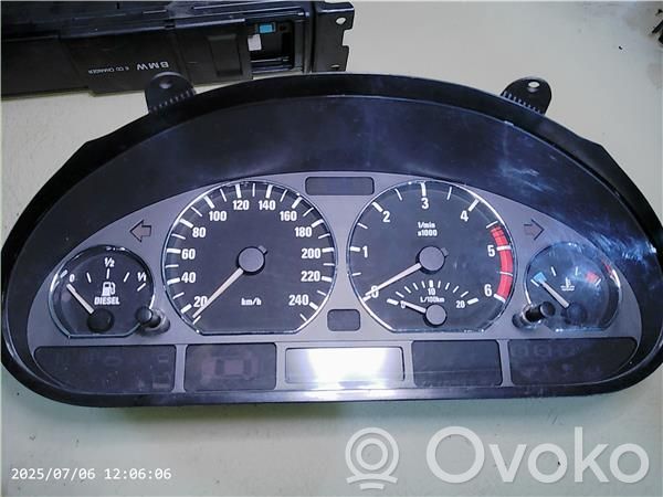 Alpina B3 E46 Geschwindigkeitsmesser Cockpit 
