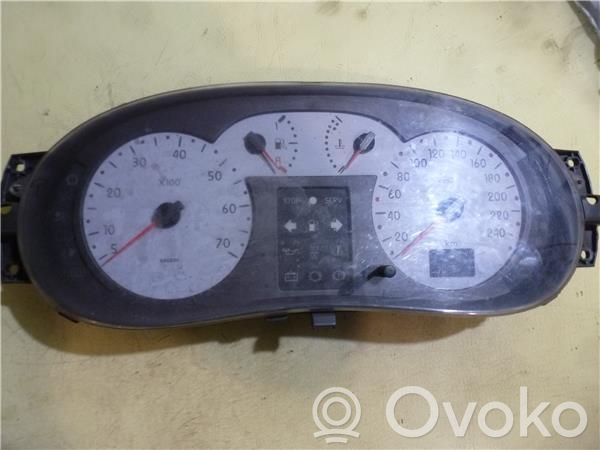 Renault Clio II Speedometer (instrument cluster) 