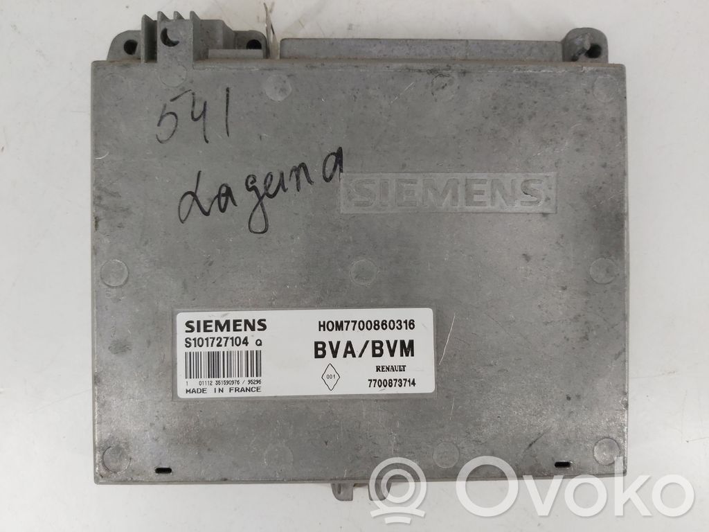 Engine control unit/module ECU   S101727104Q,HOM7700860316,7700873714