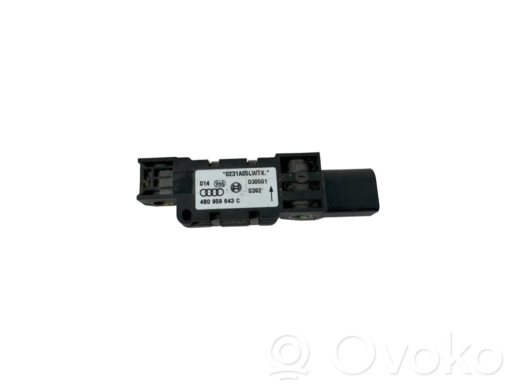 Audi A6 S6 C5 4B Airbag deployment crash/impact sensor 